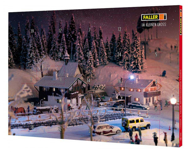 Faller 190029 - FALLER Adventskalender Figuren