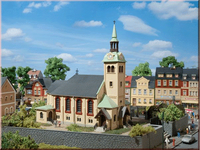 Auhagen 12229 - Kirche Börnichen