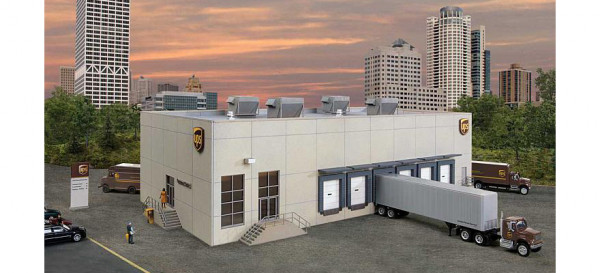 Walthers 534110 - UPS Hub mit Kunden-Center