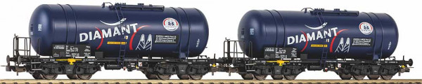 Piko 58284 - PKP Set 2-teilig Kesselwagen 406 Ra Ep.6, "Diamant"