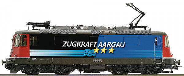 Roco 7510123 - SBB Ellok Reihe Re 4/4II Ep.5, "Zugkraft Aargau", DCC + Sound