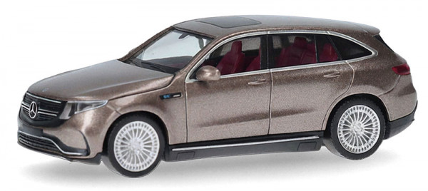 Herpa 430715-005 - Mercedes-Benz EQC AMG, mojavesilber