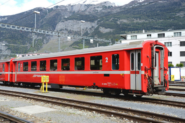 Bemo 3240173 - RhB B 2443 Einheitswagen II refit