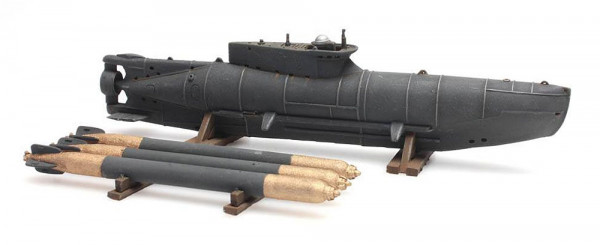 Artitec 387.12 - Kleines U-Boot Seehund + Torpedos