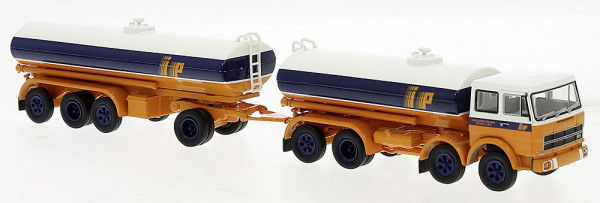 Brekina 58556 - Fiat 691 Millepiedi Tankzug 1970, IP,