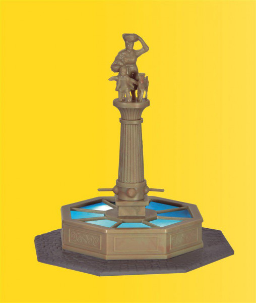 Viessmann 1351 - Brunnen am Marktplatz mit LED-Beleuchtung, - ersetzt 28151