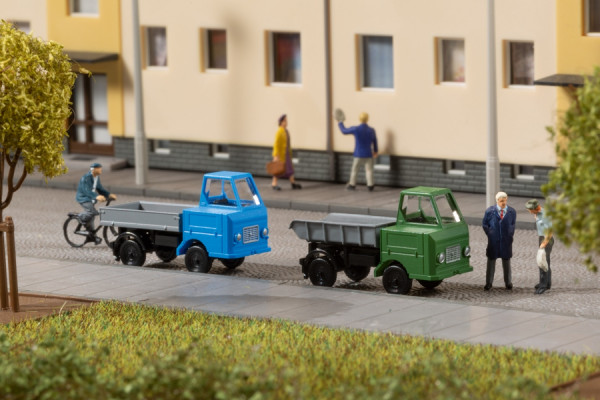 Auhagen 44656 - Multicar M22 Muldenkipper und Pritsche
