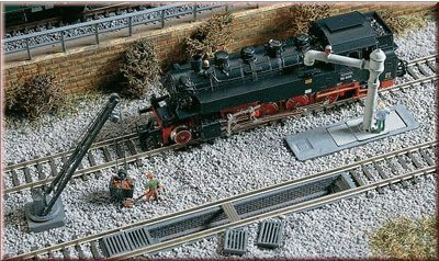 Auhagen 13289 - Entschlackungsanlage mit Wasserkran