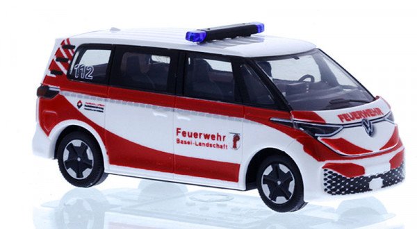 Rietze 51407 - Volkswagen ID.Buzz People Feuerwehr Basel-Landschaft (CH)