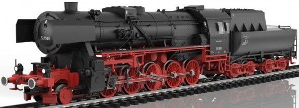 Märklin 39530 - DB Dampflok BR 52 mit Wannentender Ep.3, mit mfx+ Decoder + Sound