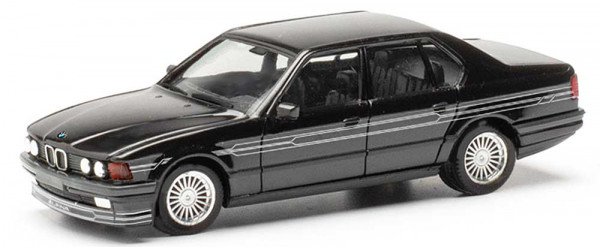 Herpa 421133 - BMW Alpina B11 3,5, schwarz, Dekor silber