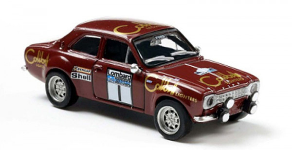 Brekina 19078 - Ford Escort RS 1800 MKI "Rallye RAC Lombard 1974" Timo Mäkinen