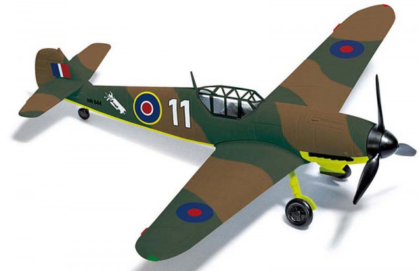 Busch 25011 - Messerschmitt Bf 109 F4 " Britisches Beuteflugzeug"