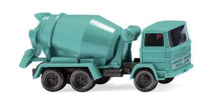 Wiking 094508 - Betonmischer (MB) - wasserblau