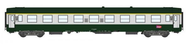 REE VB-305 - SNCF UIC Reisezugwagen 1.Klasse A9 grün302/grau804 Ep.6, Logo carmillon