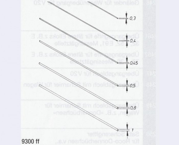 Weinert 9301 - Ms - Draht, d = 0,4 mm