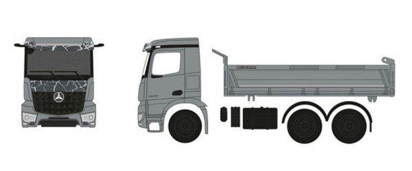 Herpa 958905 - MB Arocs M Dreiseitenkipper „Daimler Trucks/AROCS EXTENT”