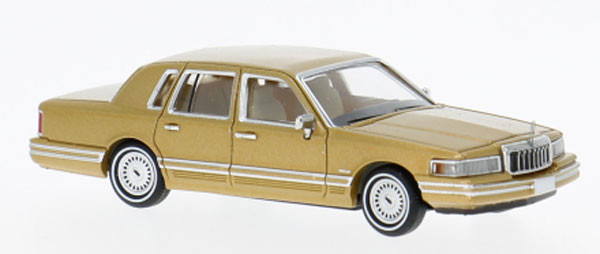 PCX870911 - Lincoln Town Car, gold, 1991