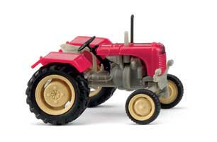 Wiking 087647 - Steyr 80 Traktor/Schlepper karminrot 1949-64