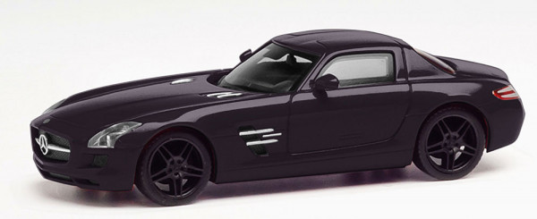Herpa 420501-002 - Mercedes-Benz SLS AMG, schwarz