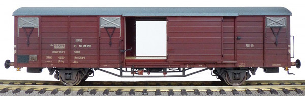 Exacttrain 22024 - DR gedeckter Güterwagen Gbs1500 OPW Ep.4, verschmutzt