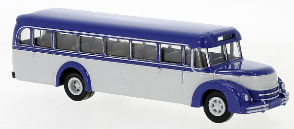 Brekina 59220 - MAN MKN Rundhauber blau, hellgrau, 1952,