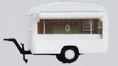 VK 01051 - Verkaufsanhänger, Bausatz, weiss