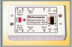 Viessmann 5224 - Steuermodul für Lichtsignale digital/analog