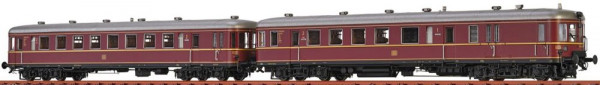 Brawa 44727 - DB Verbennungs-Triebwagen VT60.5 purpurot 2-teilig Ep.3, AC-digital + Sound