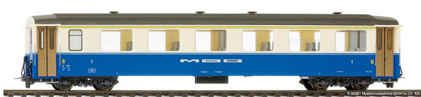 Bemo 3292317 - MOB A 107 Leichtmetallwagen blau/beige