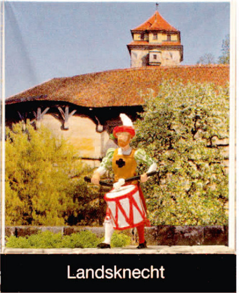 Preiser 99505 - Landsknecht mit Trommel