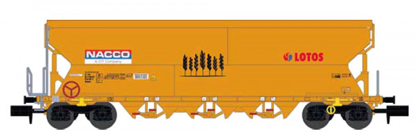NME 211642 - DB AG Silowagen für Getreidetransport Tagnpps 101m³ gelb Ep.6, "NACCO-LOTOS"