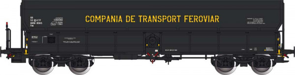 Albert Modell 665052 - CFR Selbstentladewagen Fals schwarz Ep.6, CTFI