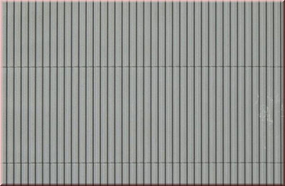 Auhagen 52433 - 1 Trapezblechplatte grau lose Strukturfläche 10 x 20 cm