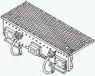 Weinert 84801 - vordere Pufferbohle BR 94