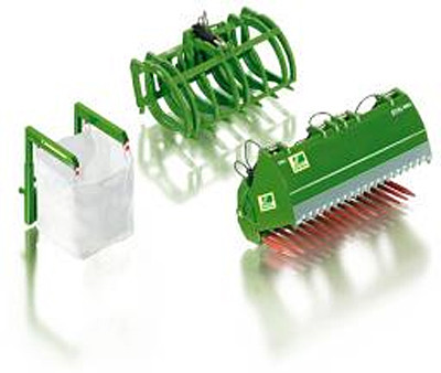 Wiking 077382- Frontlader Werkzeuge Set B