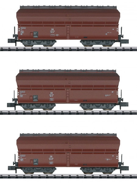 Trix 18268 - DB Set 3-teilig Selbstentladewagen Kkt57 Ep.3, "Kokstransport" Teil1