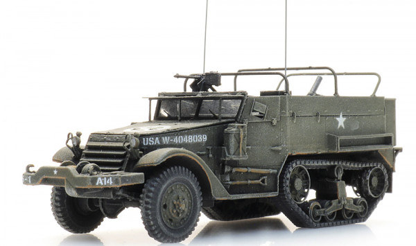 Artitec 6870438 - US M4A1 halftrack 81mm mortar