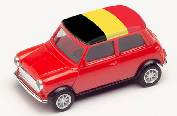 Herpa 420594 - Mini Cooper EM 2021, Belgien