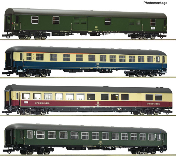 Roco 6200322 - DB 4er Set D202 "Loreley Express" DB #1 E4