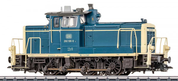 Märklin 38601 - DB Diesellok BR 260 oceanblau Ep.4, mfx+ Decoder + Sound