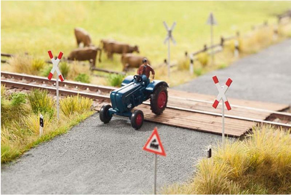 Noch 14303 - Laser-Cut minis Andreaskreuze 8 St
