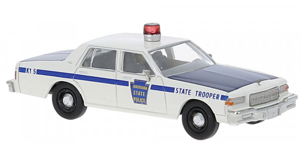 Brekina 19715 - Chevrolet Caprice Pennsylvania State Trooper