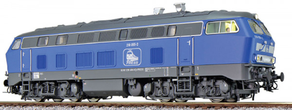 ESU 31009 - Press Diesellok BR 218 blau Ep.6, DC/AC