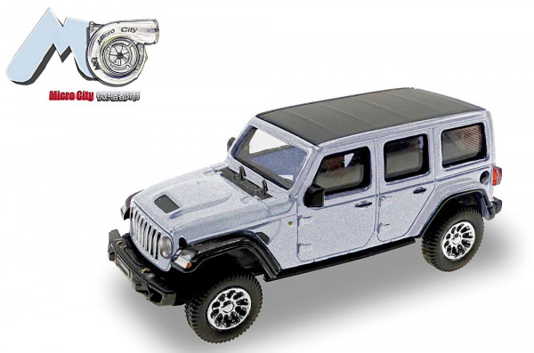 Herpa 87MC000027 - Jeep Wrangler, silber (ab 2017)