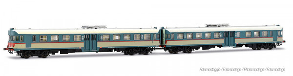 Lima HL2676 - FS, 2-tlg. Set Dieseltriebwagen der Reihe ALn 668 1200 (1 Doppeltür, Auspuffrohre), in