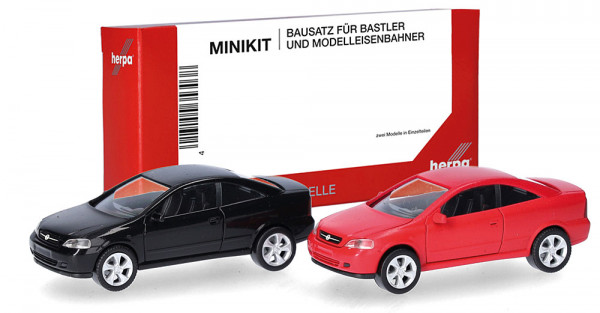 Herpa 014106 - MiKi Opel Coupé Magmarot /sch