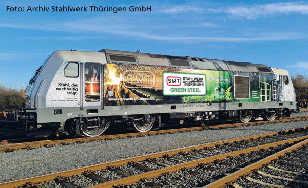 Piko 57345 - Stahlwerk Thüringen Diesellok TRAXX Ep. 6, AC-digital