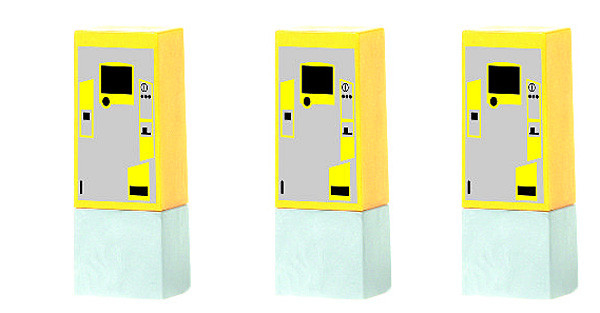 Rietze 70287 - Parkscheinautomat 3er Set