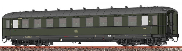 Brawa 51042 - H0 PEW B4üe- DB III